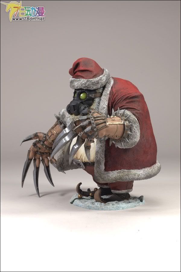 麦克法兰系列玩具 怪物系列 第五代 扭曲的圣诞 SANTA CLAUS 圣诞老人
