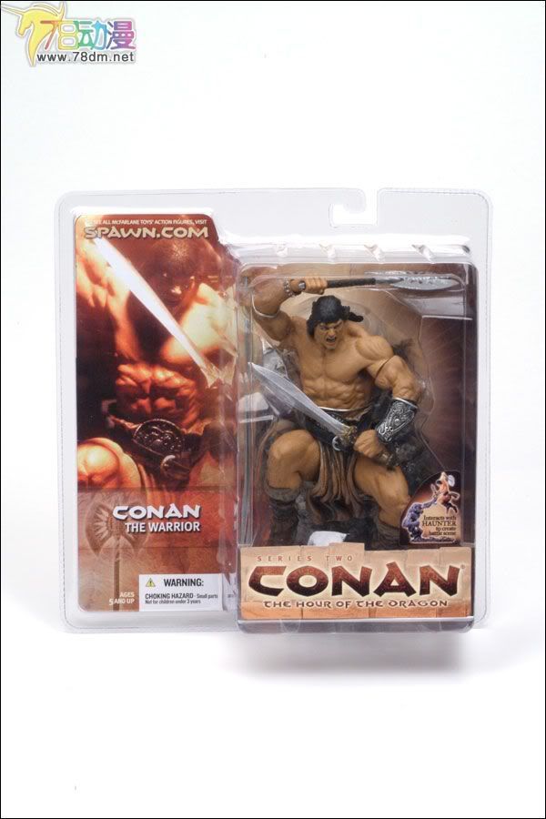 麦克法兰系列玩具 野蛮人科南第二代 CONAN THE WARRIOR  勇士科南