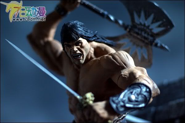 麦克法兰系列玩具 野蛮人科南第二代 CONAN THE WARRIOR  勇士科南