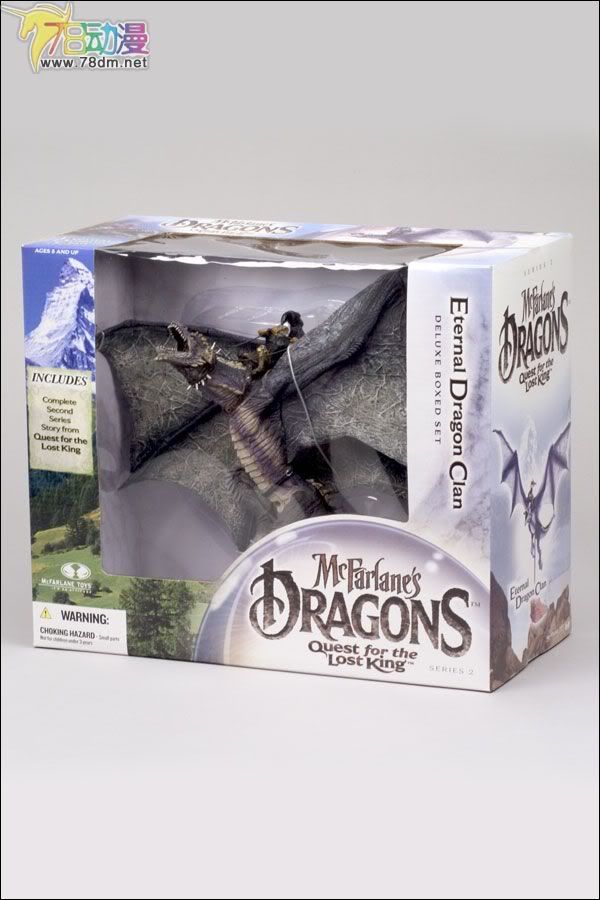 麦克法兰系列玩具 龙之国度系列 ETERNAL DRAGON CLAN 2 DELUXE BOXED SET  永恒之龙 豪华大盒版