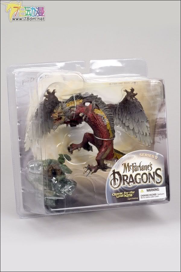 麦克法兰系列玩具 龙之国度系列 FIRE DRAGON CLAN 2 火龙