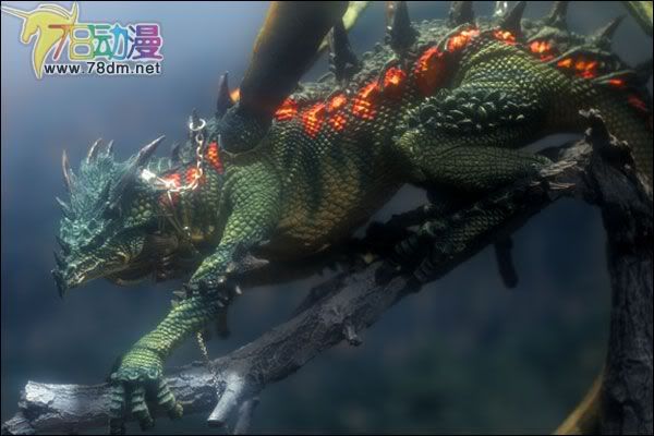 麦克法兰系列玩具 龙之国度系列 KOMODO DRAGON CLAN 4 DELUXE BOXED SET  科莫多龙4豪华大盒版