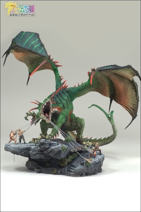 麦克法兰系列玩具 龙之国度系列 BERSERKER DRAGON CLAN 5 暴龙5