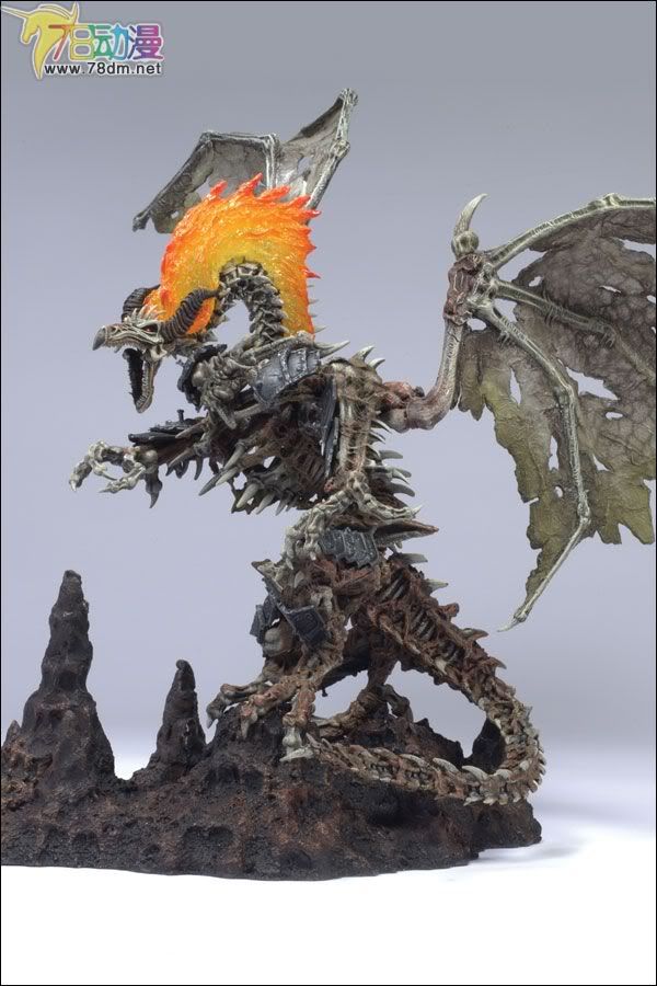 麦克法兰系列玩具 龙之国度系列 FOSSIL DRAGON CLAN BOXED SET 化骨龙豪华大盒版