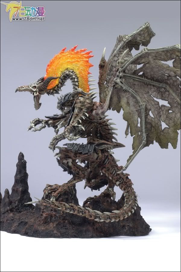 麦克法兰系列玩具 龙之国度系列 FOSSIL DRAGON CLAN BOXED SET 化骨龙豪华大盒版