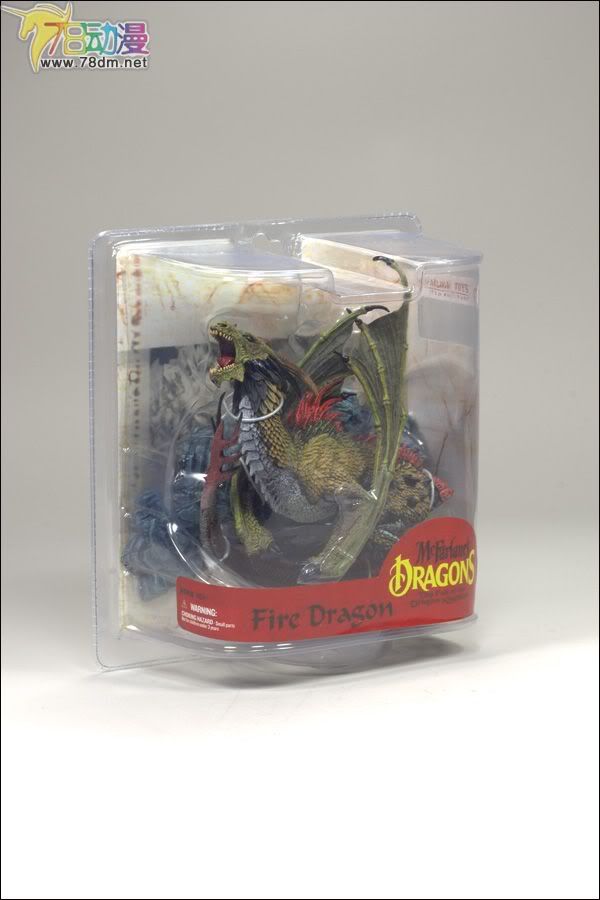 麦克法兰系列玩具 龙之国度系列 FIRE DRAGON CLAN 火龙