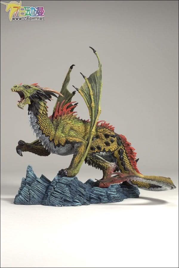 麦克法兰系列玩具 龙之国度系列 FIRE DRAGON CLAN 火龙