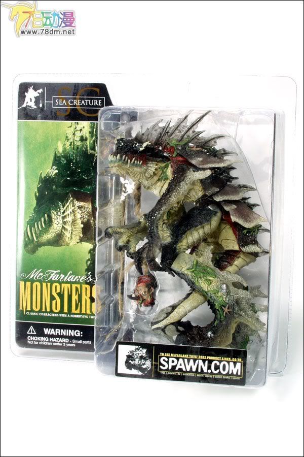 麦克法兰系列玩具 怪物系列 SEA CREATURE 海怪