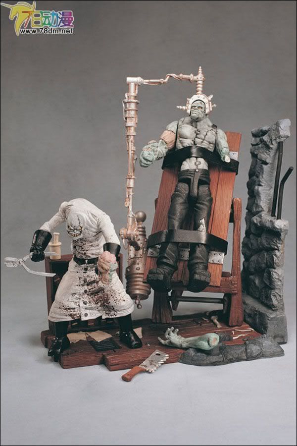 麦克法兰系列玩具 老怪物系列 第一代 FRANKENSTEIN PLAYSET 科学怪人