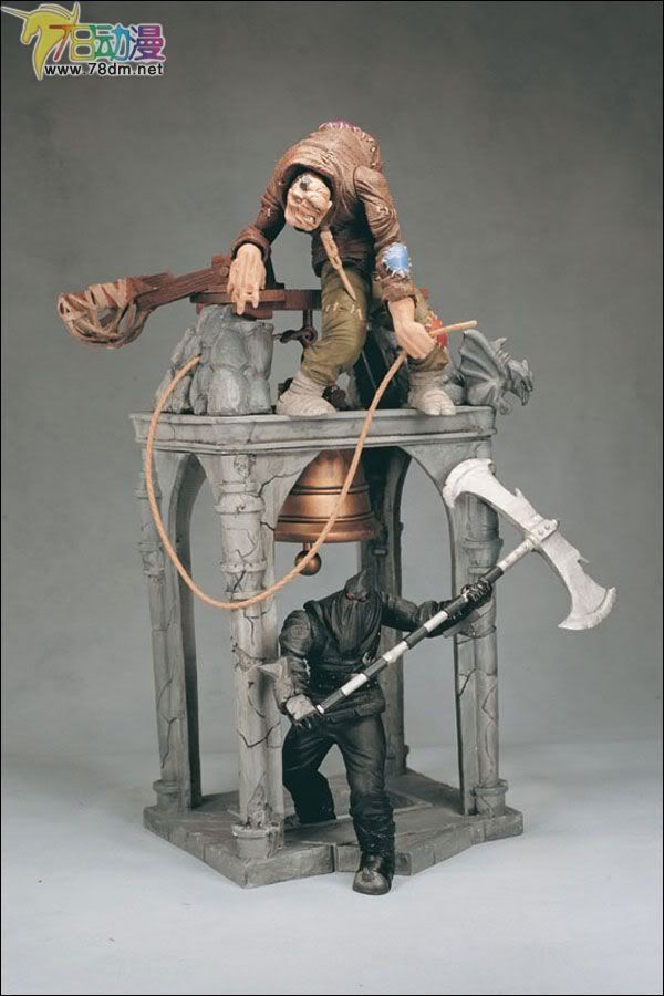 麦克法兰系列玩具 老怪物系列 第一代 THE HUNCHBACK PLAYSET 驼背人