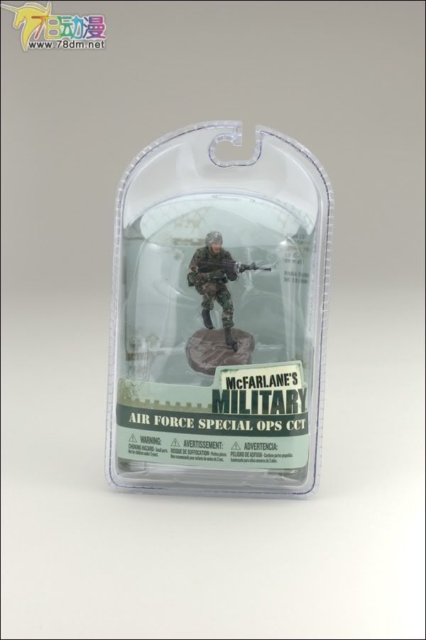 麦克法兰系列玩具 兵人系列 3寸麦克法兰兵人 第一代 AIR FORCE SPECIAL OPS CCT  美国空军特种部队