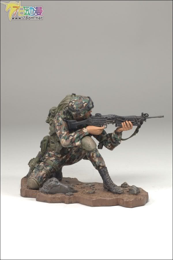 麦克法兰系列玩具 兵人系列 3寸麦克法兰兵人 第一代 ARMY RANGER 突击队