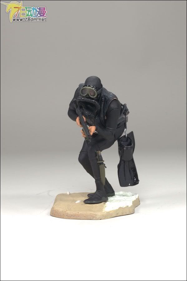 麦克法兰系列玩具 兵人系列 3寸麦克法兰兵人 第一代 NAVY SEAL 海豹突击队