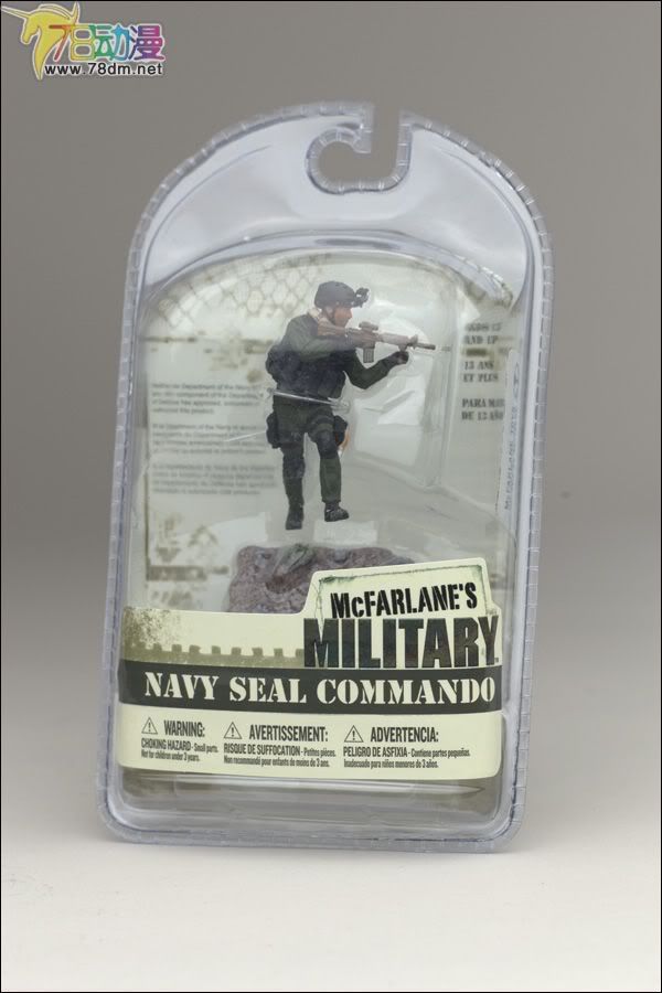 麦克法兰系列玩具 兵人系列 3寸麦克法兰兵人 第2代 NAVY SEAL BOARDING UNIT 海豹突击队警备队
