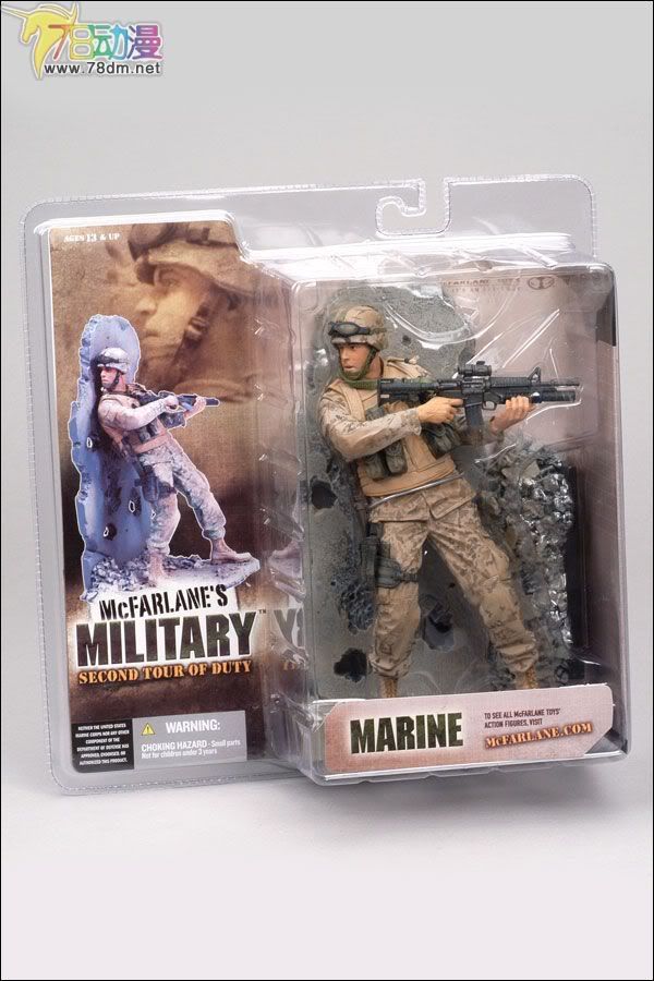 麦克法兰系列玩具 兵人系列 麦克法兰兵人 2ND TOUR OF DUTY MARINE  海军陆战队