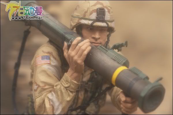 麦克法兰系列玩具 兵人系列 麦克法兰兵人 第一代 ARMY DESERT INFANTRY DELUXE BOXED SET 沙漠突击队 豪华盒装版