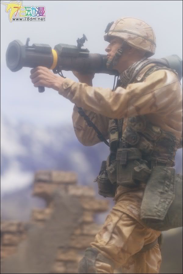 麦克法兰系列玩具 兵人系列 麦克法兰兵人 第一代 ARMY DESERT INFANTRY DELUXE BOXED SET 沙漠突击队 豪华盒装版