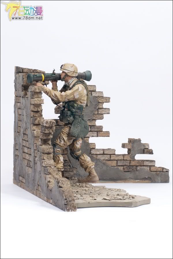 麦克法兰系列玩具 兵人系列 麦克法兰兵人 第一代 ARMY DESERT INFANTRY DELUXE BOXED SET 沙漠突击队 豪华盒装版