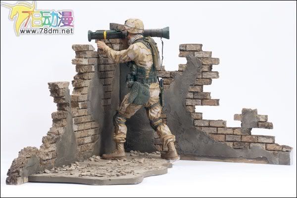 麦克法兰系列玩具 兵人系列 麦克法兰兵人 第一代 ARMY DESERT INFANTRY DELUXE BOXED SET 沙漠突击队 豪华盒装版