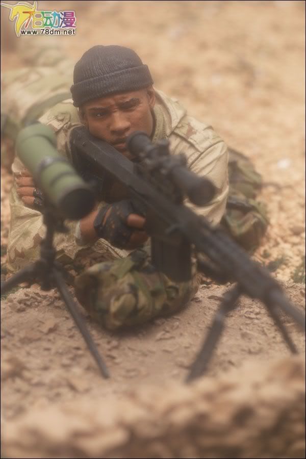 麦克法兰系列玩具 兵人系列 麦克法兰兵人 第一代 MARINE CORPS RECON SNIPER 美国海军陆战队侦察狙击手