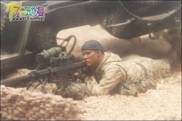 麦克法兰系列玩具 兵人系列 麦克法兰兵人 第一代 MARINE CORPS RECON SNIPER 美国海军陆战队侦察狙击手