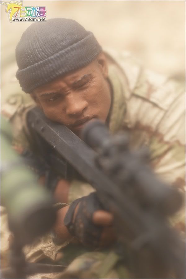 麦克法兰系列玩具 兵人系列 麦克法兰兵人 第一代 MARINE CORPS RECON SNIPER 美国海军陆战队侦察狙击手