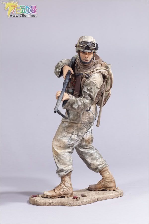 麦克法兰系列玩具 兵人系列 麦克法兰兵人 第三代 MARINE RCT 海军陆战队战斗团