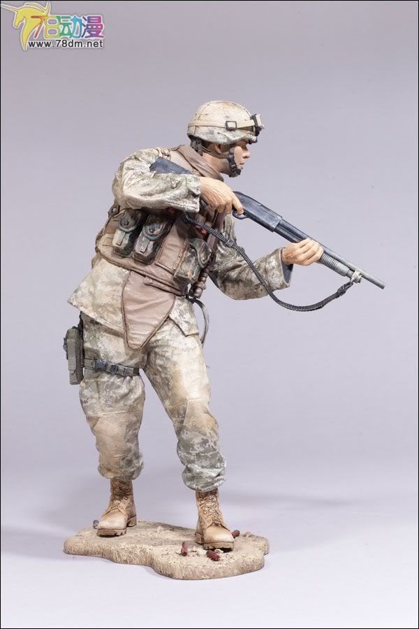 麦克法兰系列玩具 兵人系列 麦克法兰兵人 第三代 MARINE RCT 海军陆战队战斗团
