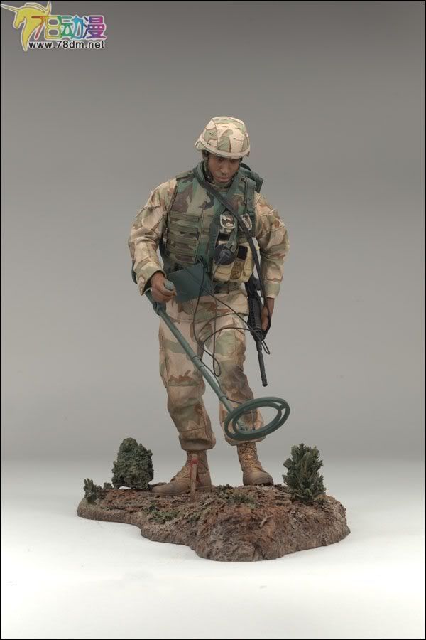 麦克法兰系列玩具 兵人系列 麦克法兰兵人 第4代 AIR FORCE COMBAT ENGINEER 空军特种工兵