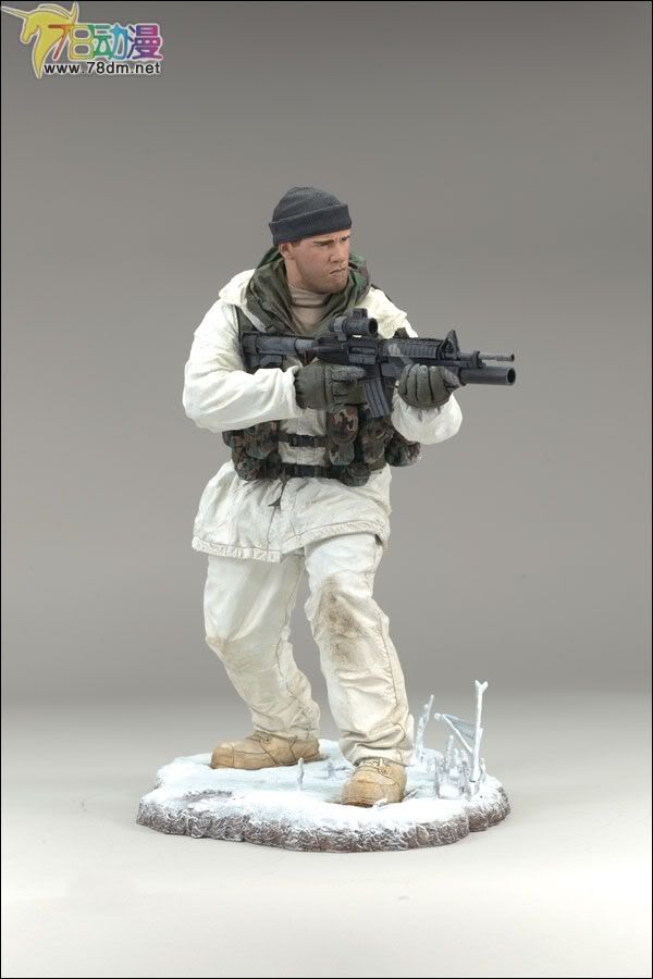 麦克法兰系列玩具 兵人系列 麦克法兰兵人 第4代 ARMY RANGER ARCTIC OPERATIONS  极地行动队