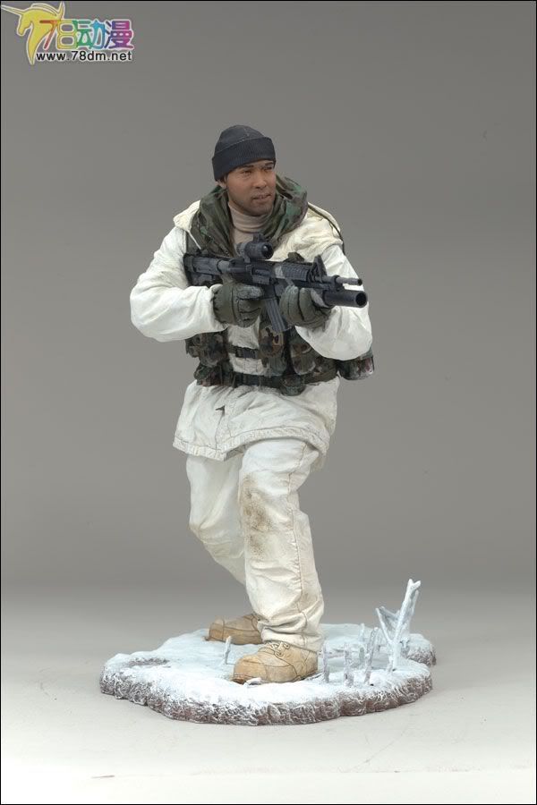 麦克法兰系列玩具 兵人系列 麦克法兰兵人 第4代 ARMY RANGER ARCTIC OPERATIONS  极地行动队