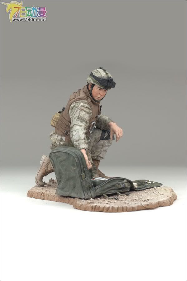 麦克法兰系列玩具 兵人系列 麦克法兰兵人 第4代 NAVY FIELD MEDIC 海军战地军医