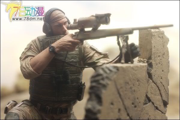 麦克法兰系列玩具 兵人系列 麦克法兰兵人 第4代 NAVY SEAL SNIPER 海豹突击队狙击手