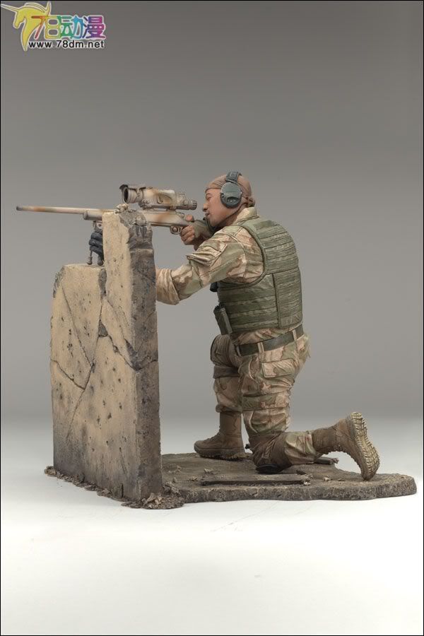 麦克法兰系列玩具 兵人系列 麦克法兰兵人 第4代 NAVY SEAL SNIPER 海豹突击队狙击手