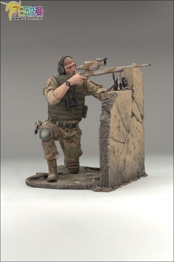麦克法兰系列玩具 兵人系列 麦克法兰兵人 第4代 NAVY SEAL SNIPER 海豹突击队狙击手