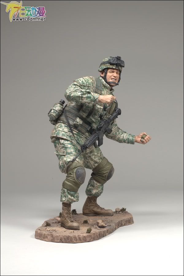 麦克法兰系列玩具 兵人系列 麦克法兰兵人 第6代 army infantry
