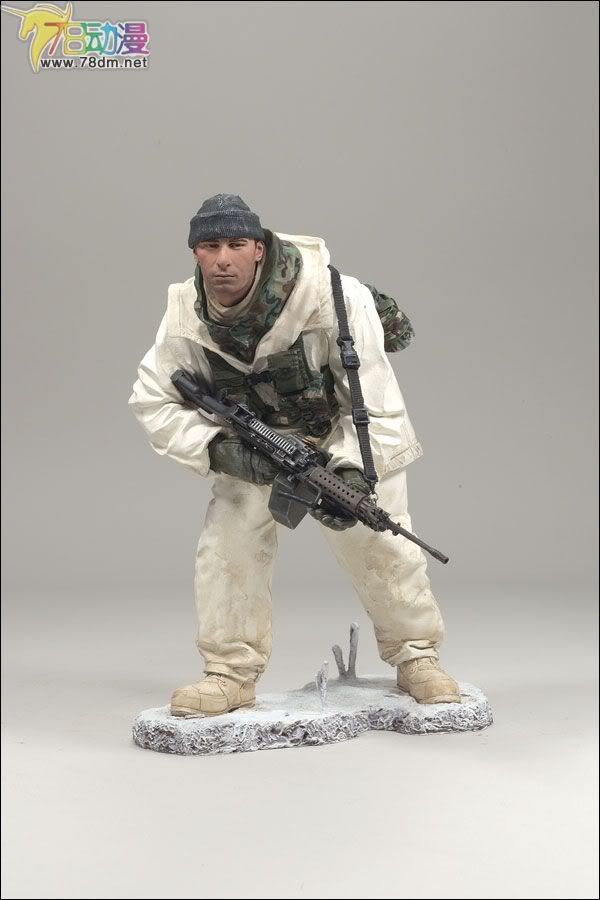 麦克法兰系列玩具 兵人系列 麦克法兰兵人 第7代 ARMY RANGER ARCTIC OPS 极地行动队