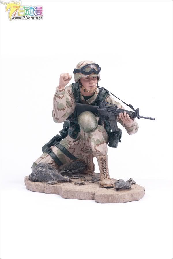 麦克法兰系列玩具 兵人系列 麦克法兰兵人 改版一代 ARMY RANGER 突击队