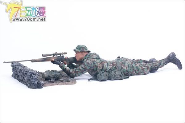 麦克法兰系列玩具 兵人系列 麦克法兰兵人 改版一代 MARINE CORPS RECON SNIPER 美国海军陆战队侦察狙击手