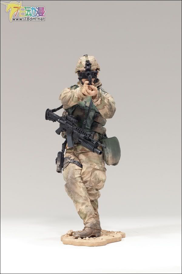 麦克法兰系列玩具 兵人系列 麦克法兰兵人 改版2代 ARMY PARATROOPER 伞兵