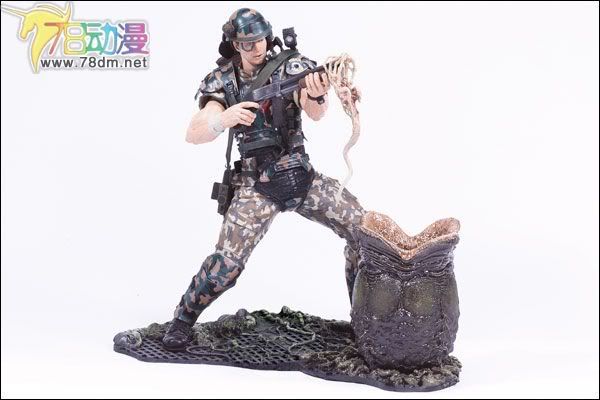 麦克法兰系列玩具 电影系列的俱乐部版、特别版、重涂版等玩具 异形2 海军陆战队勇闯殖民星