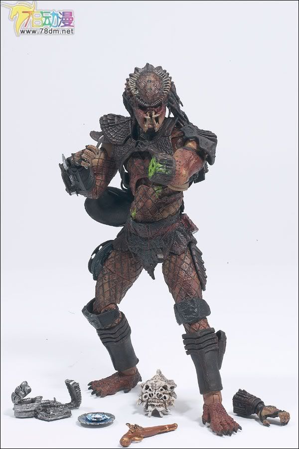 麦克法兰系列玩具 电影系列 异形和铁血战士 PREDATOR THE HUNTER  铁血战士猎人