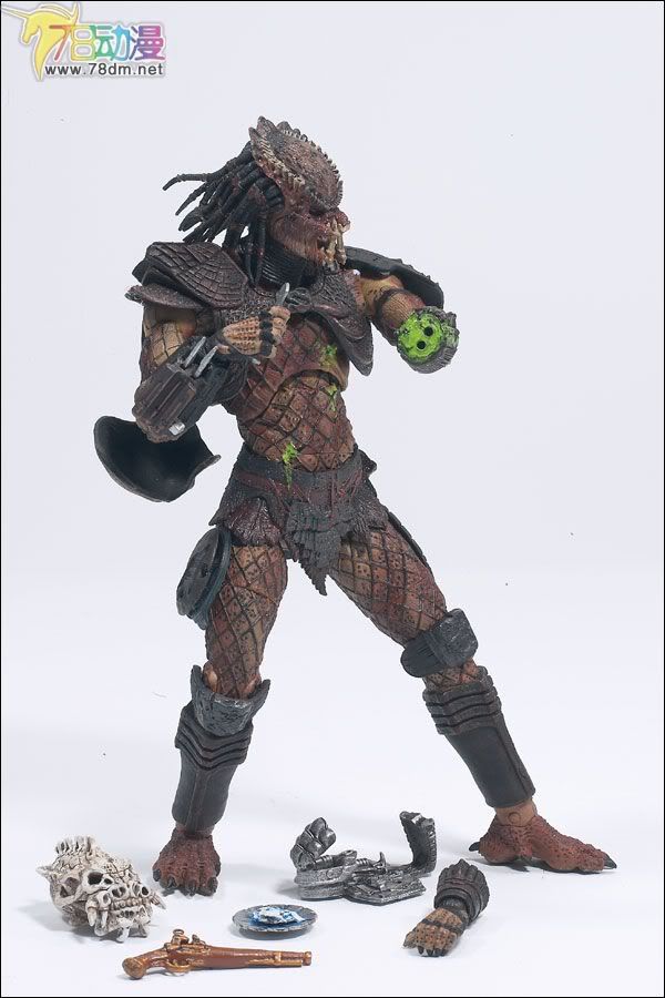 麦克法兰系列玩具 电影系列 异形和铁血战士 PREDATOR THE HUNTER  铁血战士猎人
