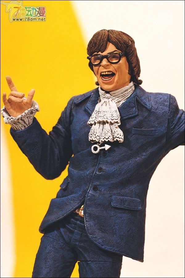 麦克法兰系列玩具 电影系列 王牌大贱谍 第2部 9-INCH AUSTIN POWERS 9寸 奥斯汀保威