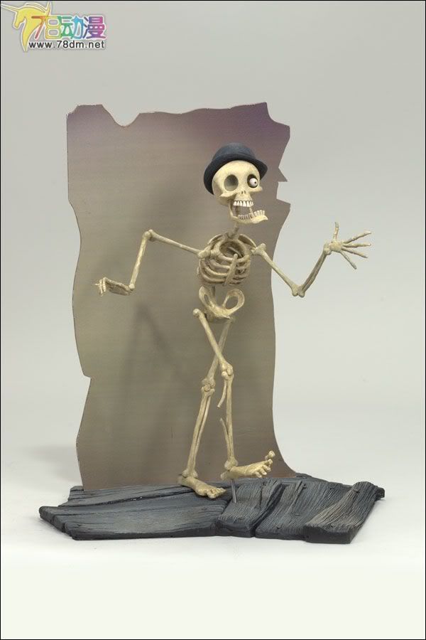 麦克法兰系列玩具 电影系列 僵尸新娘可动人偶系列2 SKELETON BAND LEADER 骷髅首领