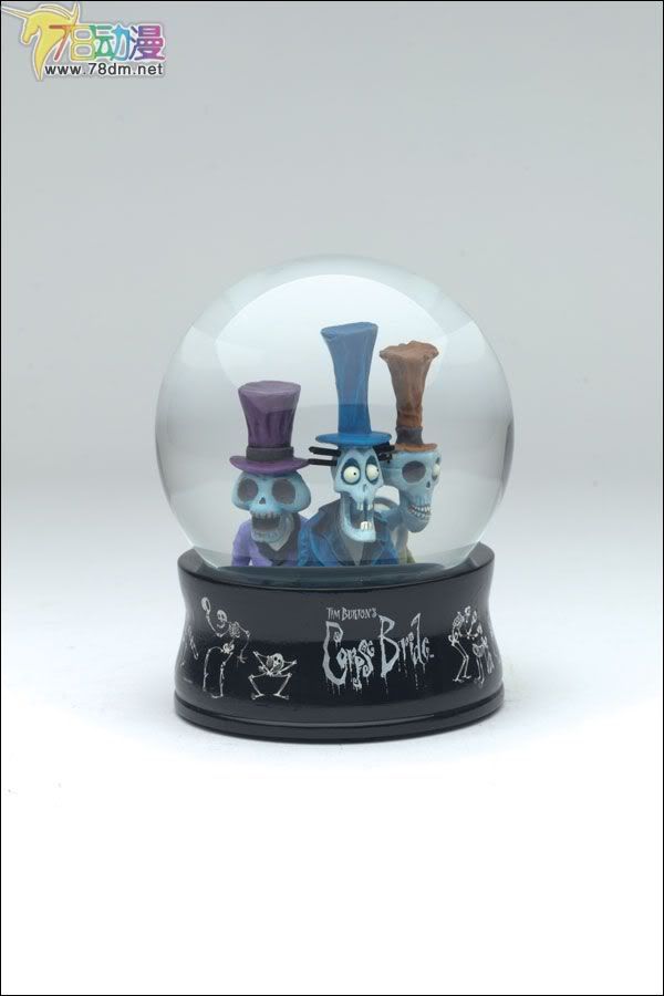 麦克法兰系列玩具 电影系列 僵尸新娘典藏版 ZOMBIE GENTLEMEN SNOW GLOBE  僵尸水晶球