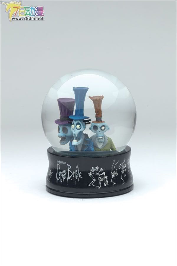 麦克法兰系列玩具 电影系列 僵尸新娘典藏版 ZOMBIE GENTLEMEN SNOW GLOBE  僵尸水晶球