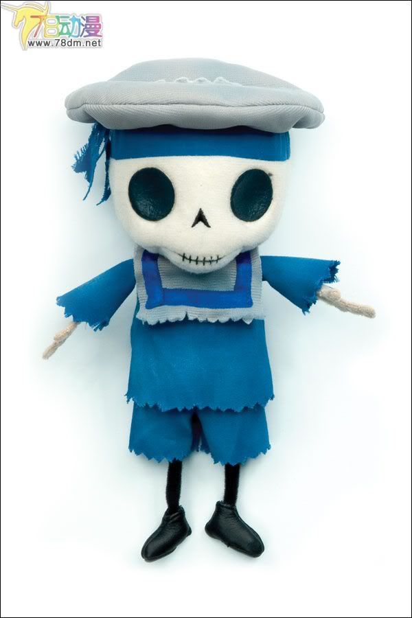 麦克法兰系列玩具 电影系列 僵尸新娘迷你豪华版 SKELETON BOY PLUSH  骷髅男孩