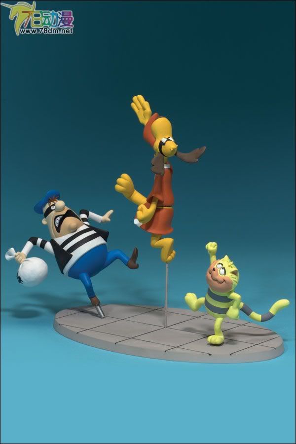 麦克法兰系列玩具 电影系列 汉娜芭芭拉卡通系列1 HONG KONG PHOOEY  酷狗香港之旅