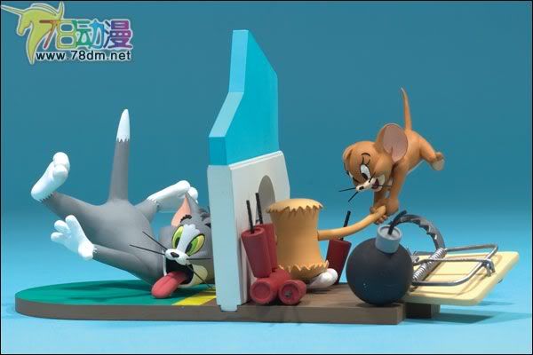 麦克法兰系列玩具 电影系列 汉娜芭芭拉卡通系列1 TOM & JERRY: NO TRESPASSING!  猫和老鼠：防止入侵